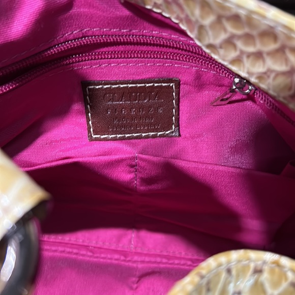 Claudia Firenze purse genuine leather - Picture 7 of 10